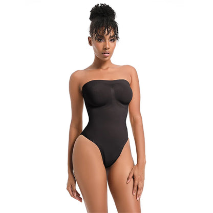 GlowSculpt™ Seamless Straight Body Shaper